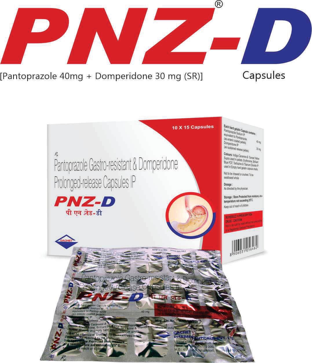 PNZ-D CAPSULES 15'S
