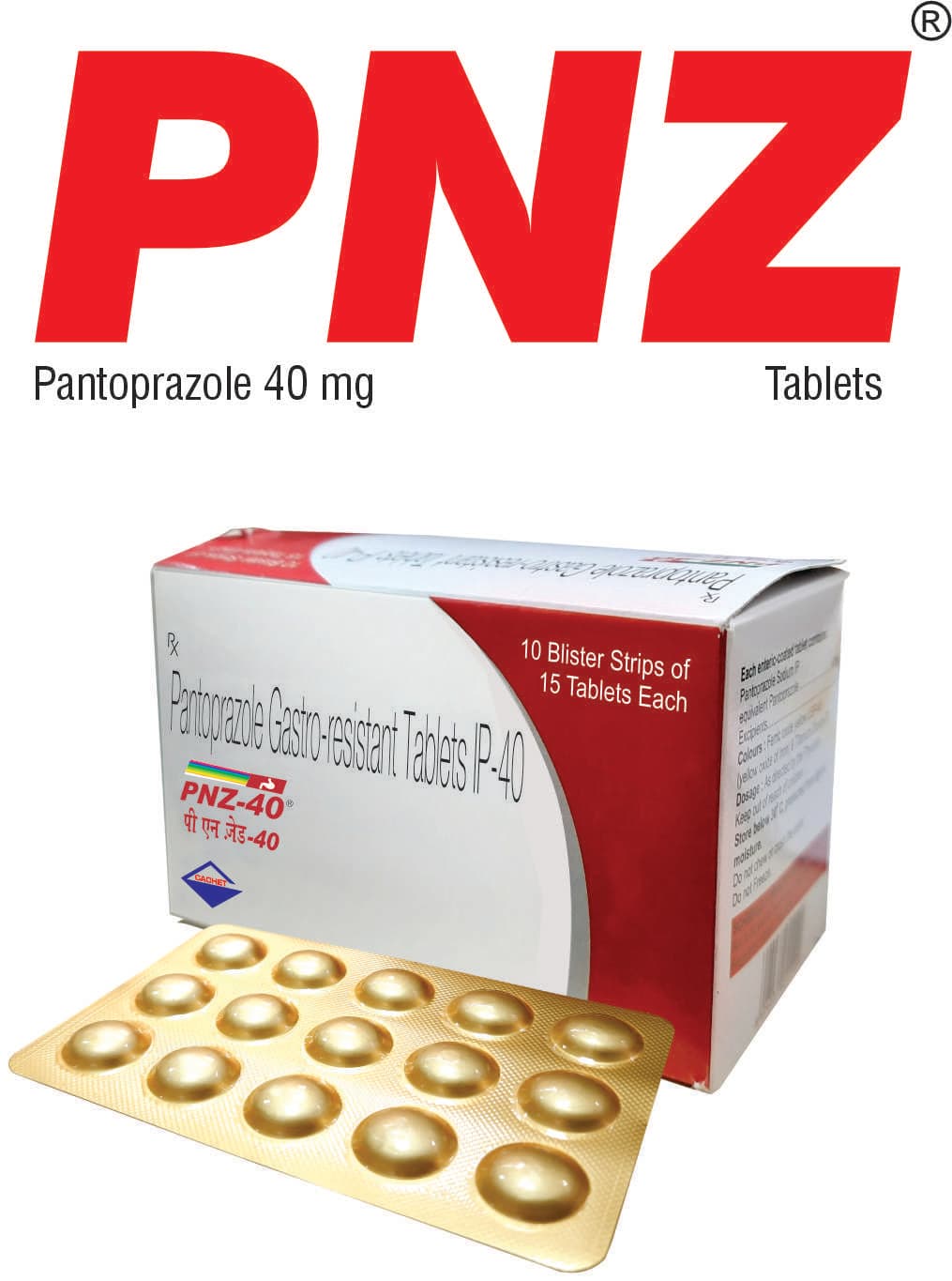 PNZ 40 TABLET 15'S