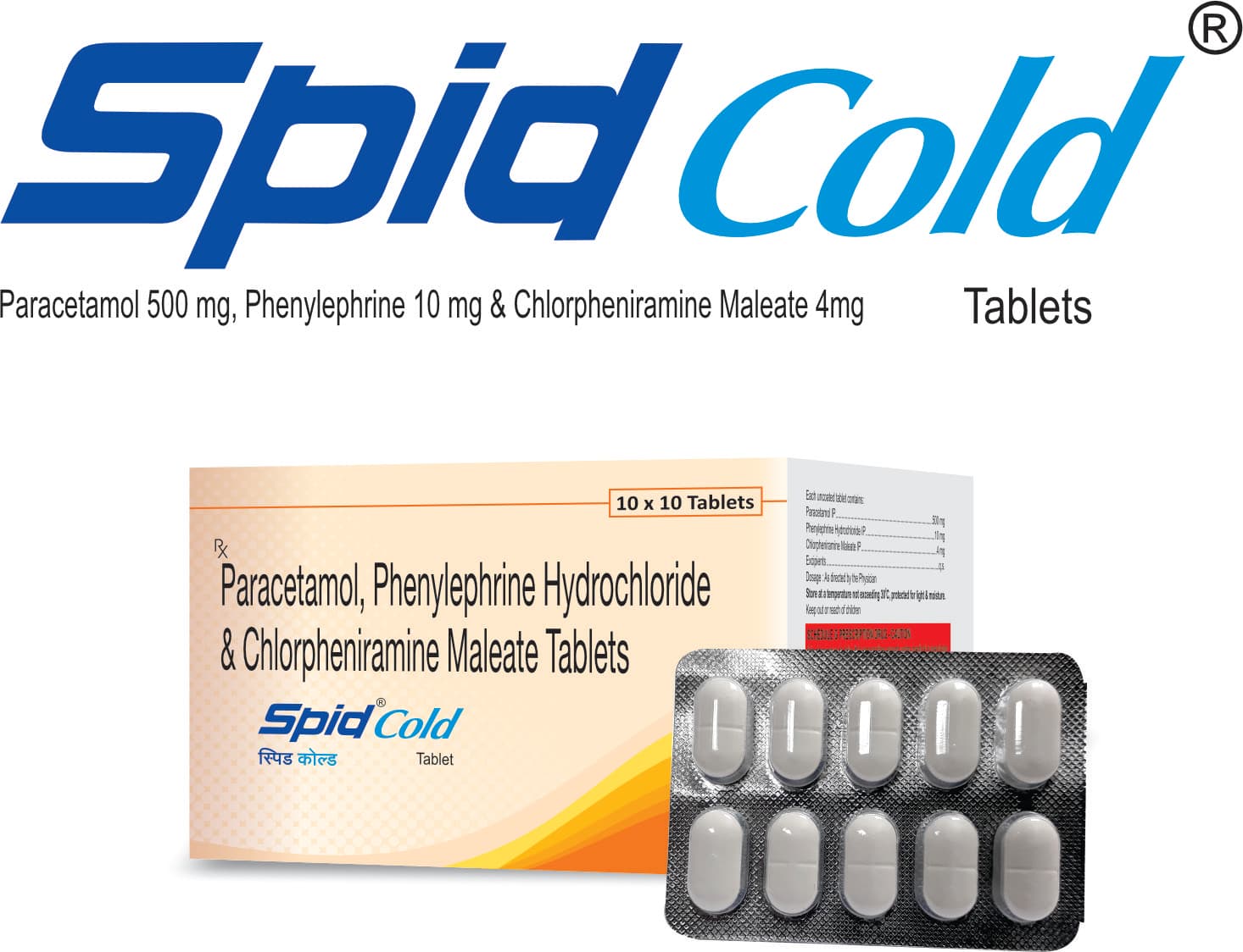 SPID COLD TABLET - 10’S