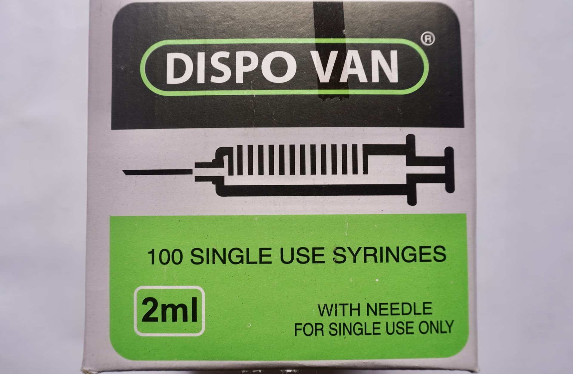 Dispovan 2ml Syringe